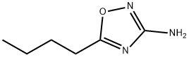 1,2,4-Oxadiazol-3-amine,5-butyl-(9CI) Struktur