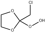 Orthoacetic  monoperoxyacid,  chloro-,  cyclic  O,O-ethylene  ester  (8CI) Struktur