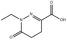 3-Pyridazinecarboxylicacid,1-ethyl-1,4,5,6-tetrahydro-6-oxo-(9CI) Struktur