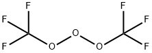 Bis(trifluoromethyl) pertrioxide Struktur