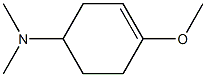 3-Cyclohexen-1-amine,4-methoxy-N,N-dimethyl-(9CI) Struktur