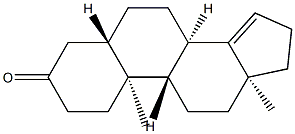 5α-Androst-14-en-3-one Struktur