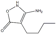 3-Isoxazolin-5-one,3-amino-4-butyl-(8CI) Struktur