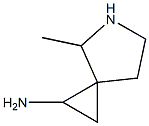 5-Azaspiro[2.4]heptan-1-amine,4-methyl-(9CI) Struktur