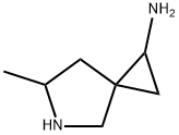 5-Azaspiro[2.4]heptan-1-amine,6-methyl-(9CI) Struktur