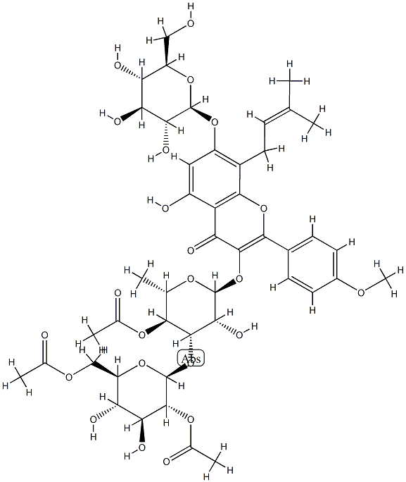 Epimedin K Struktur