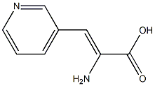 3-Pyridineacrylicacid,alpha-amino-(8CI) Struktur