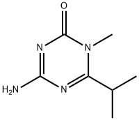 1,3,5-Triazin-2(1H)-one,4-amino-1-methyl-6-(1-methylethyl)-(9CI) Struktur