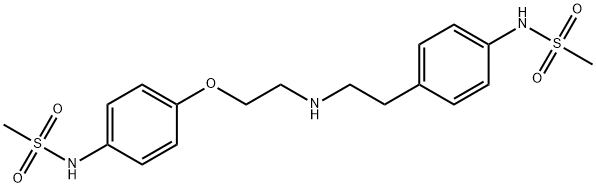 Dofetilide Related Compound A (25 mg) (N-[4-(2-(2-[4-(methanesulfonamido)phenoxy]ethyl)amino)phenyl]methanesulfonamide)