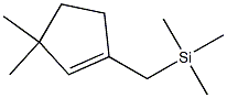 (3,3-DIMETHYLCYCLOPENT-1-ENYLMETHYL)TRIMETHYLSILANE, 97 Struktur