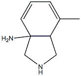 3aH-Isoindol-3a-amine,1,2,3,7a-tetrahydro-7-methyl-(9CI) Struktur