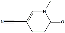 3-Pyridinecarbonitrile,1,4,5,6-tetrahydro-1-methyl-6-oxo-(9CI) Struktur