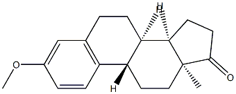 (14β)-3-Methoxyestra-1,3,5(10)-triene-17-one Struktur