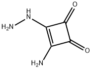 3-Cyclobutene-1,2-dione,3-amino-4-hydrazino-(9CI) Struktur