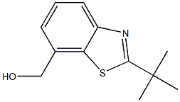 7-Benzothiazolemethanol,2-(1,1-dimethylethyl)-(9CI) Struktur