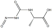 L-Alanine,N-[(nitrosoamino)carbonyl]-(9CI) Struktur