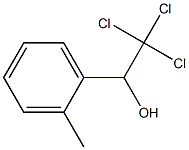 BenzeneMethanol, 2-Methyl-.alpha.-(trichloroMethyl)- Struktur