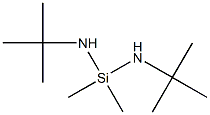 N,N′-Bis(1,1-dimethylethyl)-1,1-dimethylsilanediamine Struktur