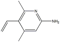 2-Pyridinamine,5-ethenyl-4,6-dimethyl-(9CI) Struktur