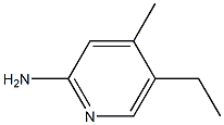 2-Pyridinamine,5-ethyl-4-methyl-(9CI) Struktur