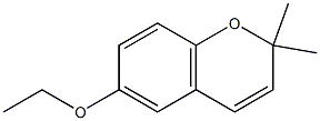 2H-1-Benzopyran,6-ethoxy-2,2-dimethyl-(9CI) Struktur