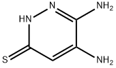 3-Pyridazinethiol,5,6-diamino-(8CI) Struktur