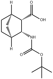 3-Exo-Aminobicyclo[2.2.1]Heptane-2-Exo-Carboxylic Acid, N-Boc  Protected(WX120684) Struktur