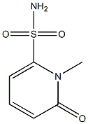 2-Pyridinesulfonamide,1,6-dihydro-1-methyl-6-oxo-(9CI) Struktur