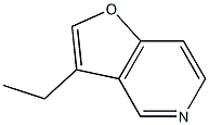 Furo[3,2-c]pyridine,3-ethyl-(9CI) Struktur