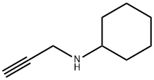 N-prop-2-yn-1-ylcyclohexanamine(SALTDATA: HCl 0.1H2O) Struktur