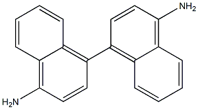 (aS)-1,1'-Binaphthalene-4,4'-diamine Struktur