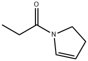 1H-Pyrrole,2,3-dihydro-1-(1-oxopropyl)-(9CI) Struktur