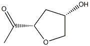 threo-2-Hexulose, 3,6-anhydro-1,4-dideoxy- (9CI) Struktur