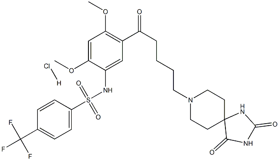 RS 102221 hydrochloride Struktur