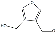 4-(hydroxymethyl)-3-furaldehyde Struktur