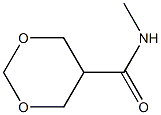 1,3-Dioxane-5-carboxamide,N-methyl-(9CI) Struktur