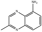 5-Quinoxalinamine,2-methyl-(9CI) Struktur