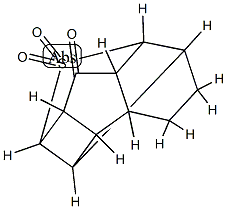 Octahydro-6,2,5-ethan[1]yl[2]ylidene-2H-cyclobuta[cd][2]benzothiophen-7-one 1,1-dioxide Struktur