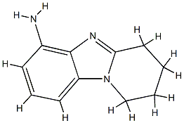 Pyrido[1,2-a]benzimidazol-6-amine, 1,2,3,4-tetrahydro- (9CI) Struktur