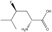 D-Norleucine, 4-fluoro-5-methyl-, (4S)-rel- (9CI) Struktur