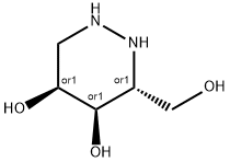 4,5-Pyridazinediol,hexahydro-3-(hydroxymethyl)-,(3R,4R,5S)-rel-(9CI) Struktur