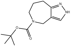 Tert-Butyl 4,6,7,8-Tetrahydropyrazolo[4,3-C]Azepine-5(2H)-Carboxylate(WXC01380) Struktur