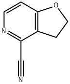 Furo[3,2-c]pyridine-4-carbonitrile,2,3-dihydro-(9CI) Struktur