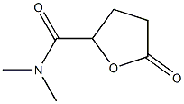 2-Furancarboxamide,tetrahydro-N,N-dimethyl-5-oxo-(9CI) Struktur