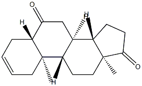 5β-Androst-2-ene-6,17-dione Struktur