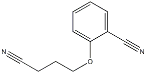 2-(3-cyanopropoxy)benzonitrile Struktur