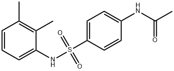 4-(2,3-Dimethylphenylsulfamoyl)acetanilide, 97% Struktur