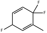 1,4-Cyclohexadiene,3,6,6-trifluoro-1-methyl-(9CI) Struktur