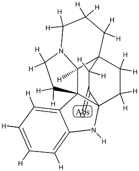 Aspidofractinin-3-one Struktur