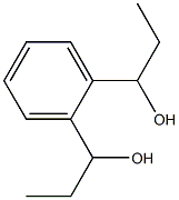 1,2-Benzenedimethanol,-alpha-,-alpha--diethyl-(9CI) Struktur